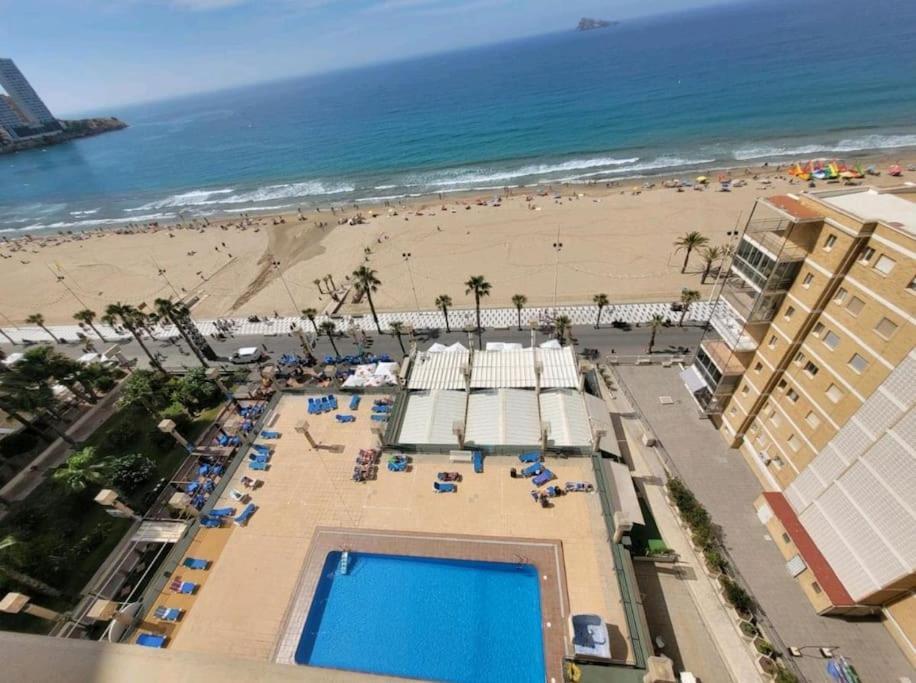 Piso 21 Unico A Pie De Playa En Esquina Apartment Benidorm Exterior foto
