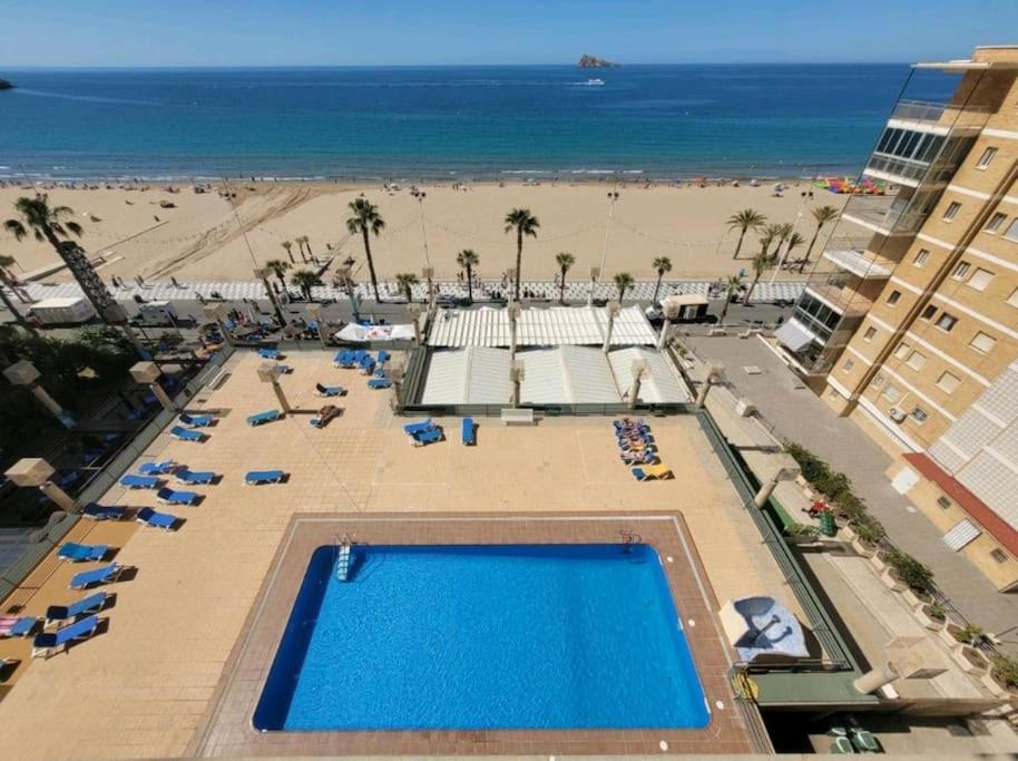 Piso 21 Unico A Pie De Playa En Esquina Apartment Benidorm Exterior foto